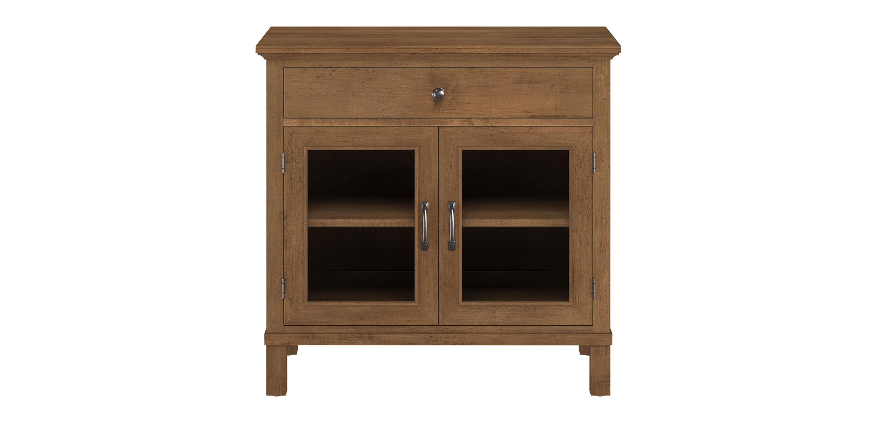 Small buffet cabinet with glass doors deals