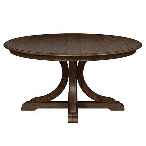 Corin Rough-Sawn Round Extension Dining Table_5