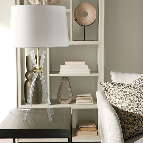 Jayce Acrylic Table Lamp Product Tile Hover Image 096011   CLR