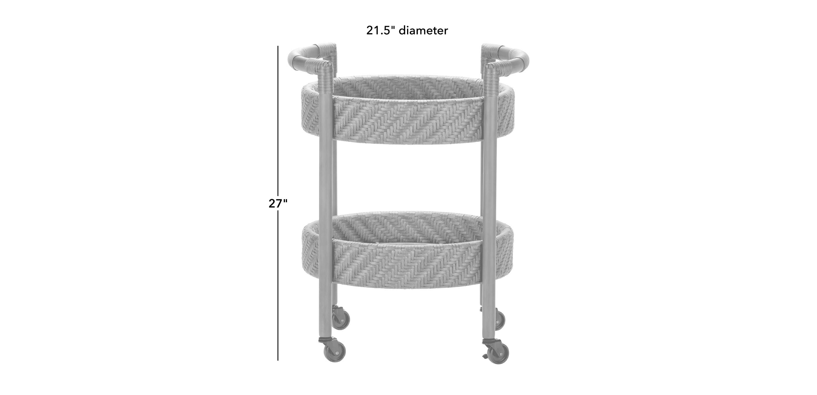 Cape Monaco Outdoor Bar Cart_1