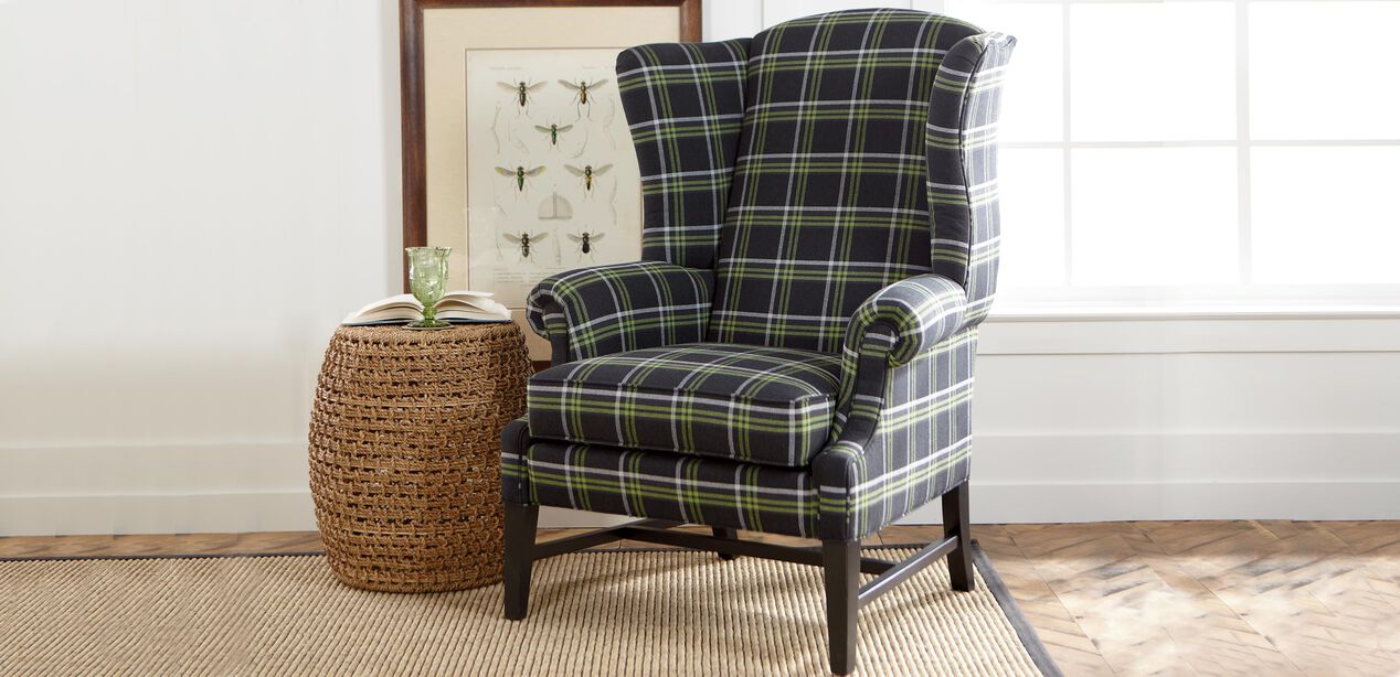 Skylar Wing Chair Chairs & Chaises Ethan Allen