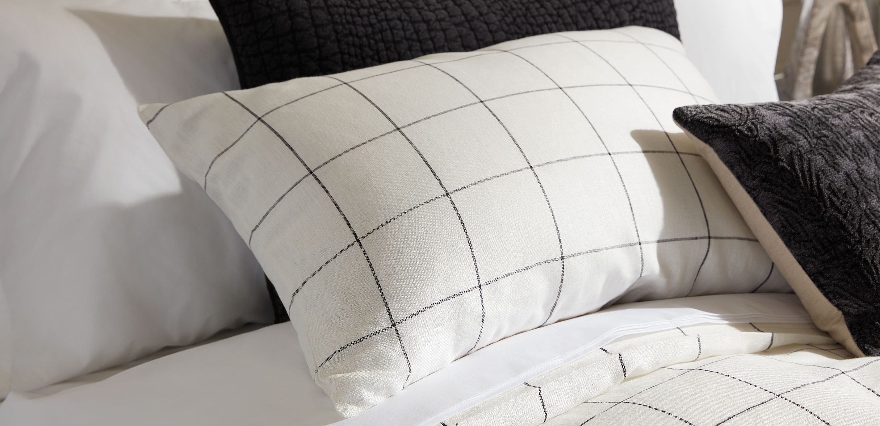 Linen Windowpane Sham_1