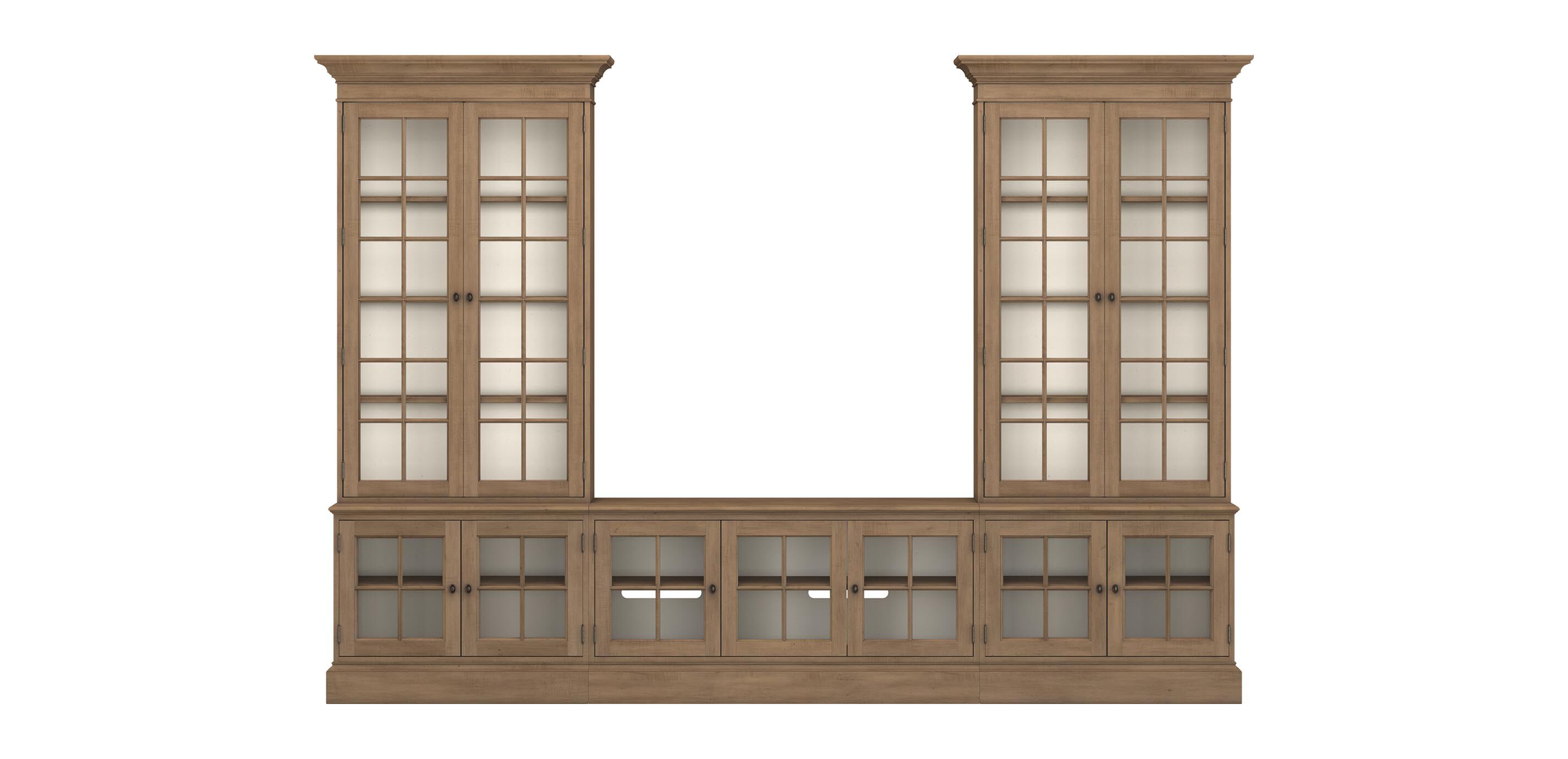 Villa Media Center, Glass Doors