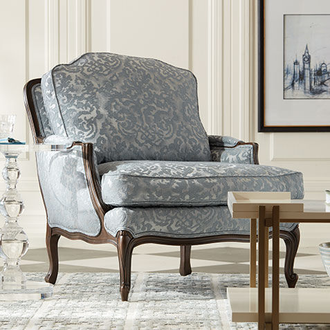 Fabric Chairs Custom Accent Chairs Ethan Allen
