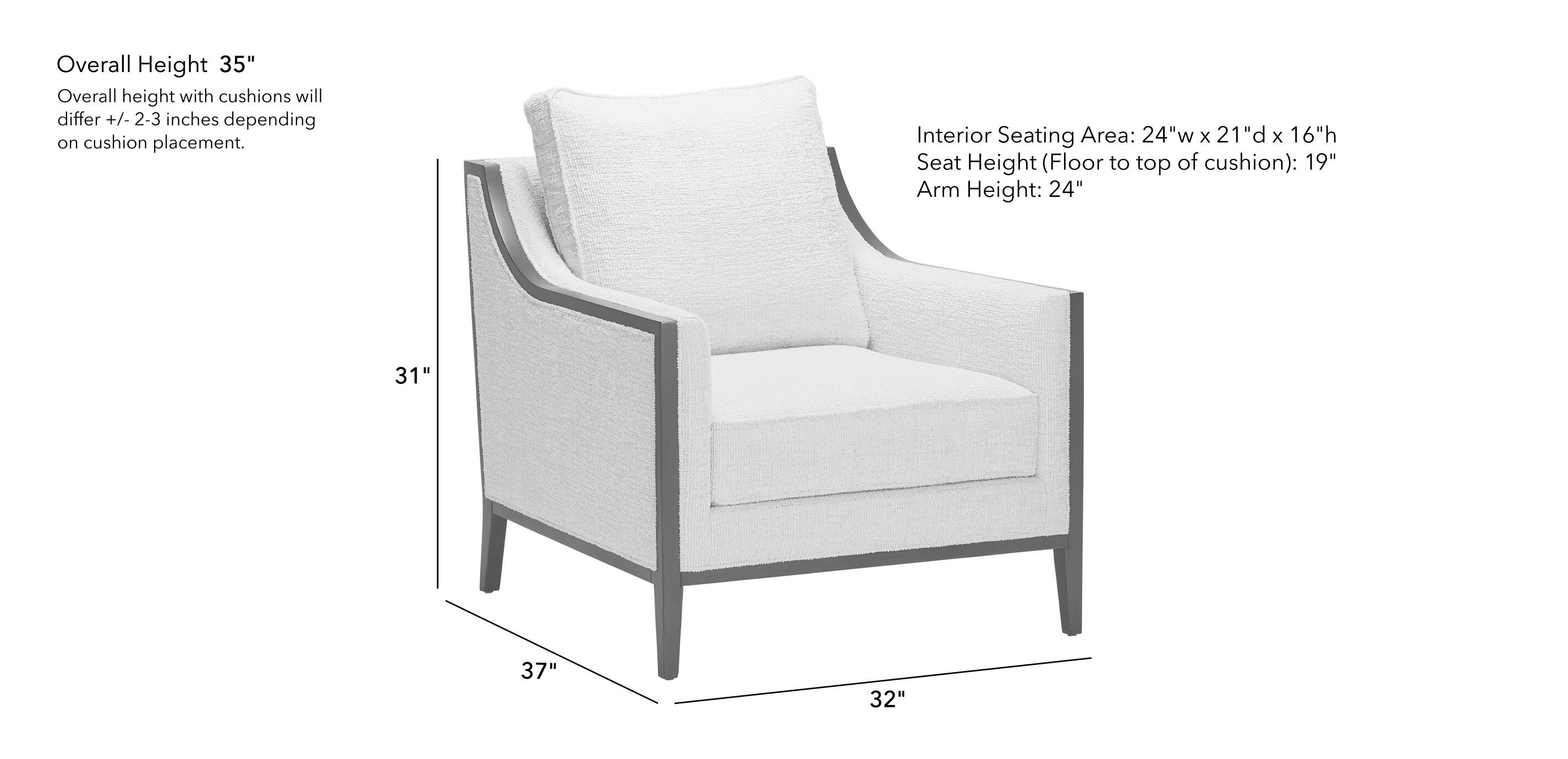 Halton Fabric Occasional Chair—Exposed Wood Frame Ethan Allen