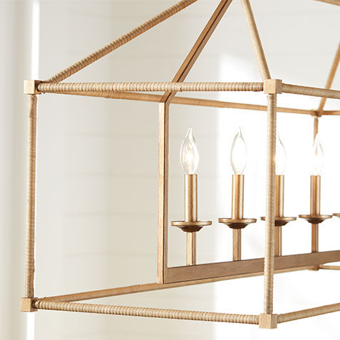 Killian Rattan Linear Chandelier Product Tile Hover Image 093073   BRS