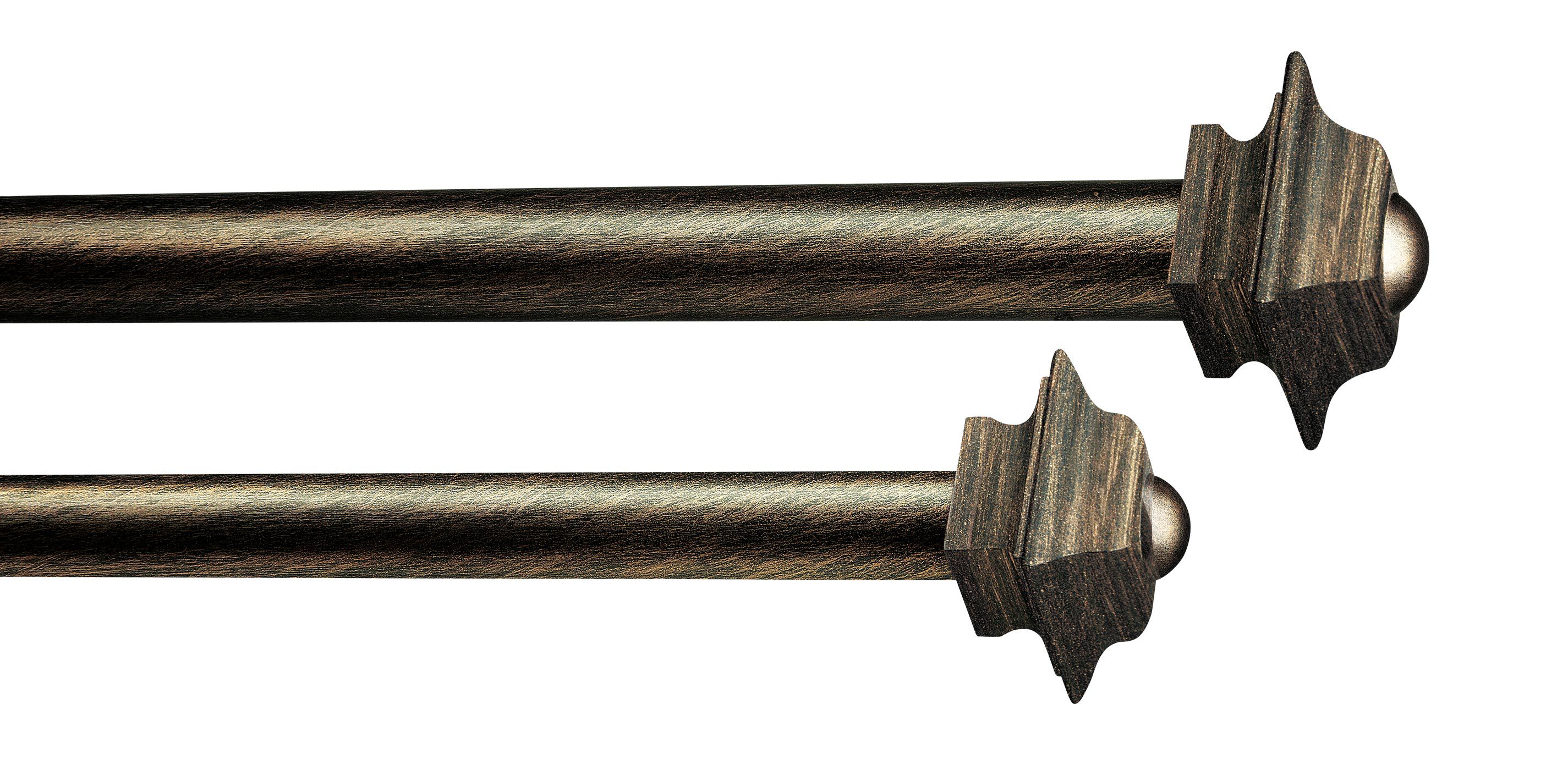 Metal Square Finial Hardware Set