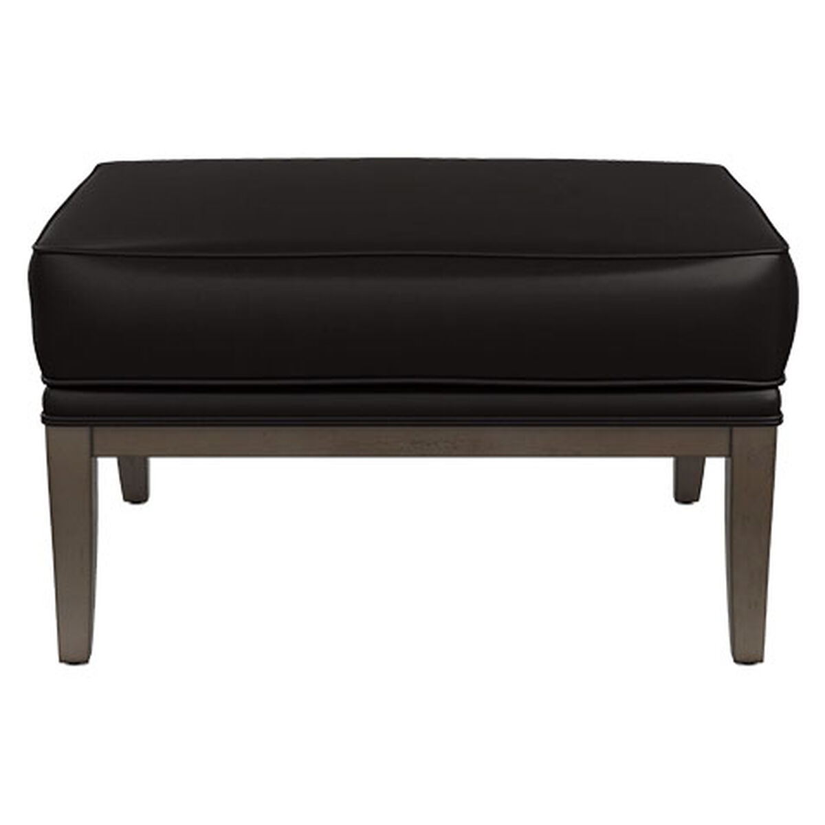 Grayson Leather Ottoman