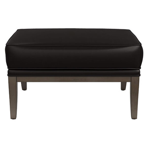 Grayson Leather Ottoman