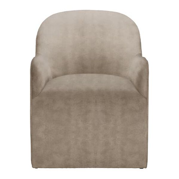Dani Leather Modern Swivel Chair