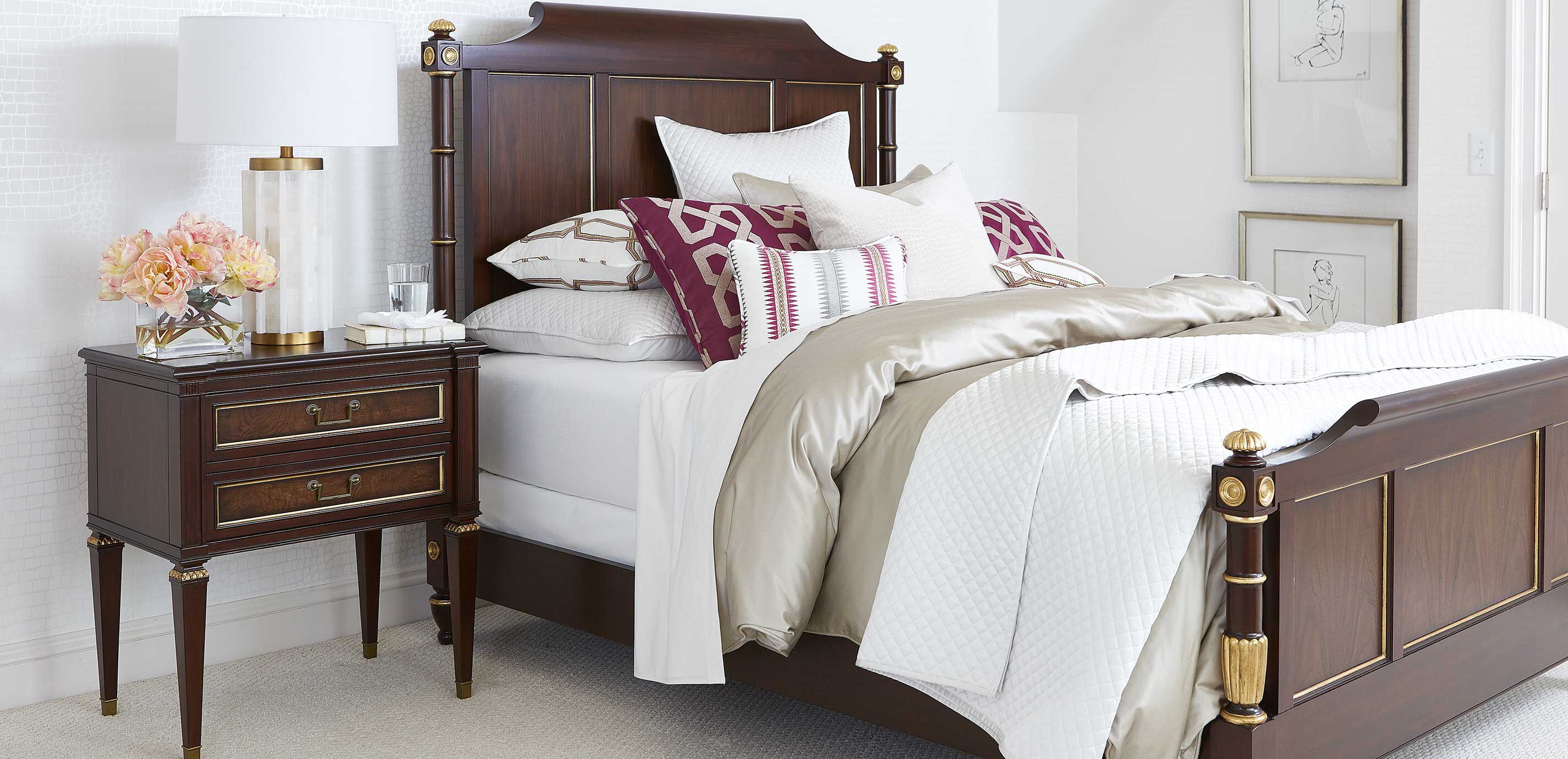 Ethan allen store georgetown bed