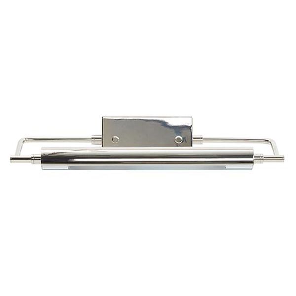 Hauxley Picture Light, Nickel Hardwire