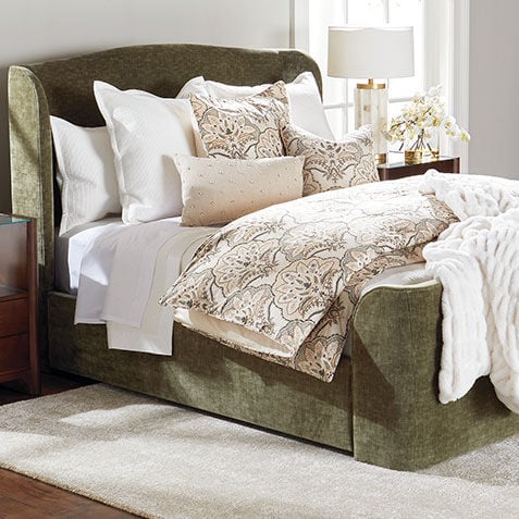 Rowe Upholstered Bed Product Tile Hover Image rowebed