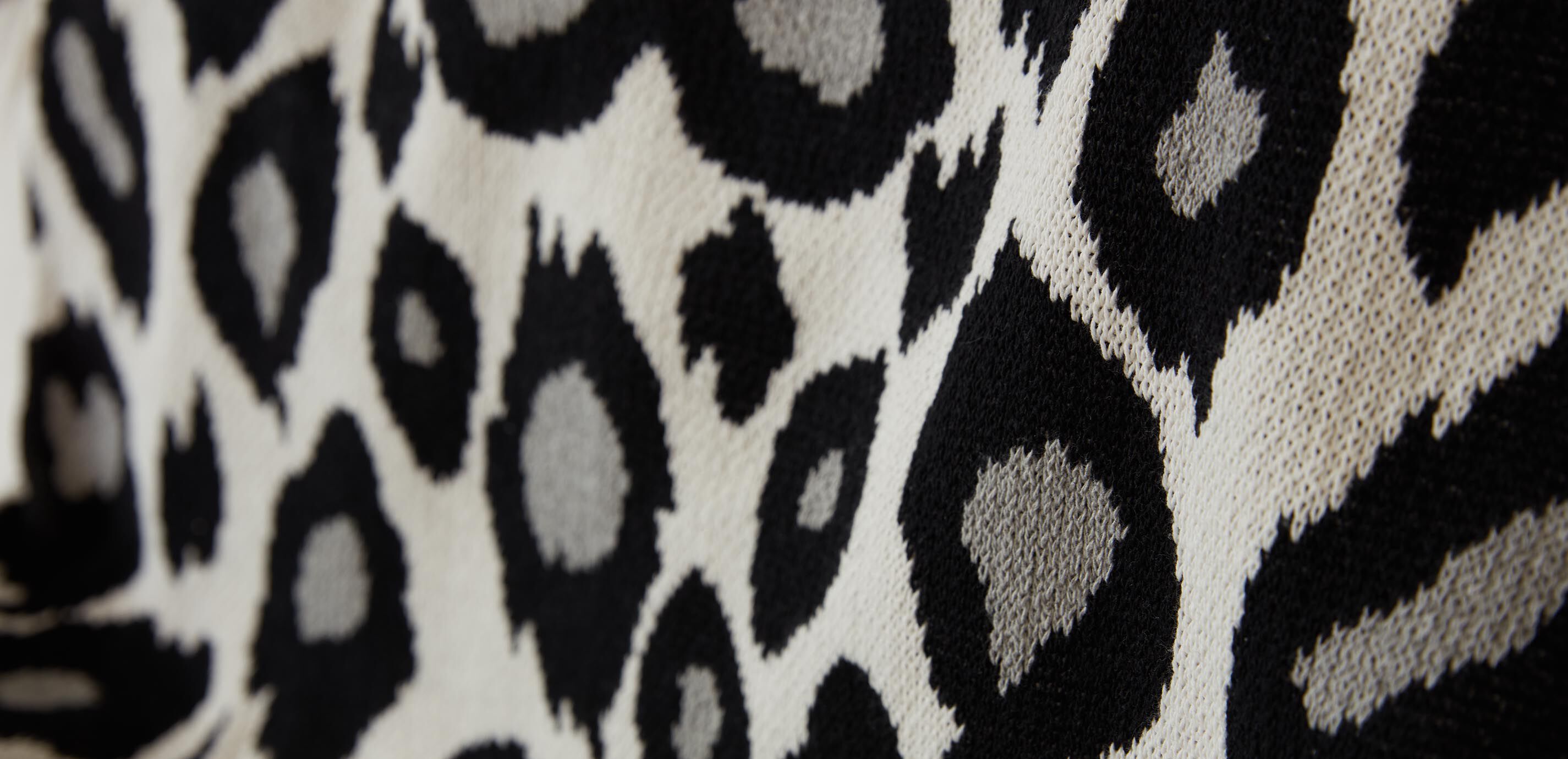 Recycled Cotton Cheetah Throw_2