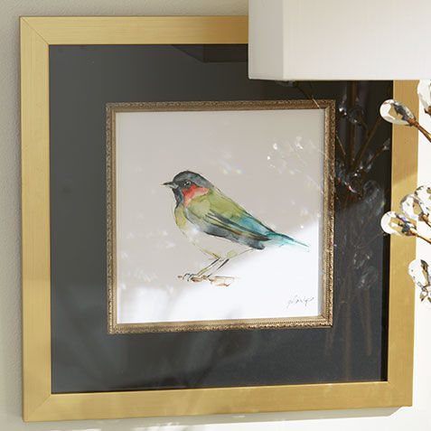 Watercolor Songbird II Product Tile Hover Image 073168B