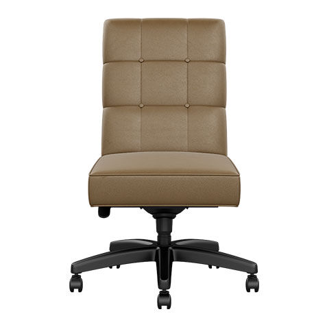 Jett Leather Desk Chair 20 W x 27 D x 37 H by Ethan Allen