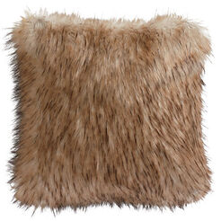 Taupe Fox Faux Fur Pillow Recommended Product
