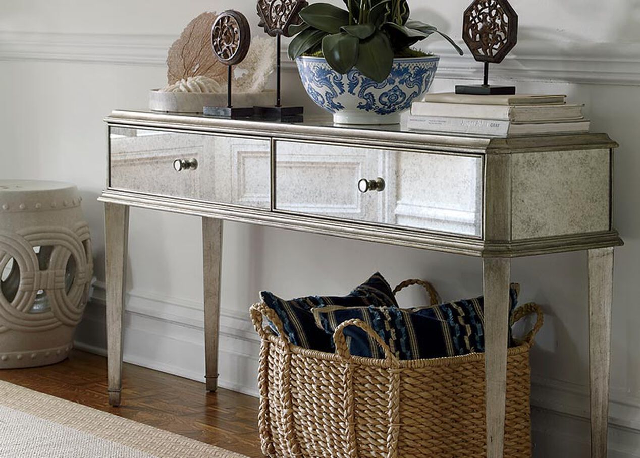 Vivica Sofa Table Console Tables Ethan Allen