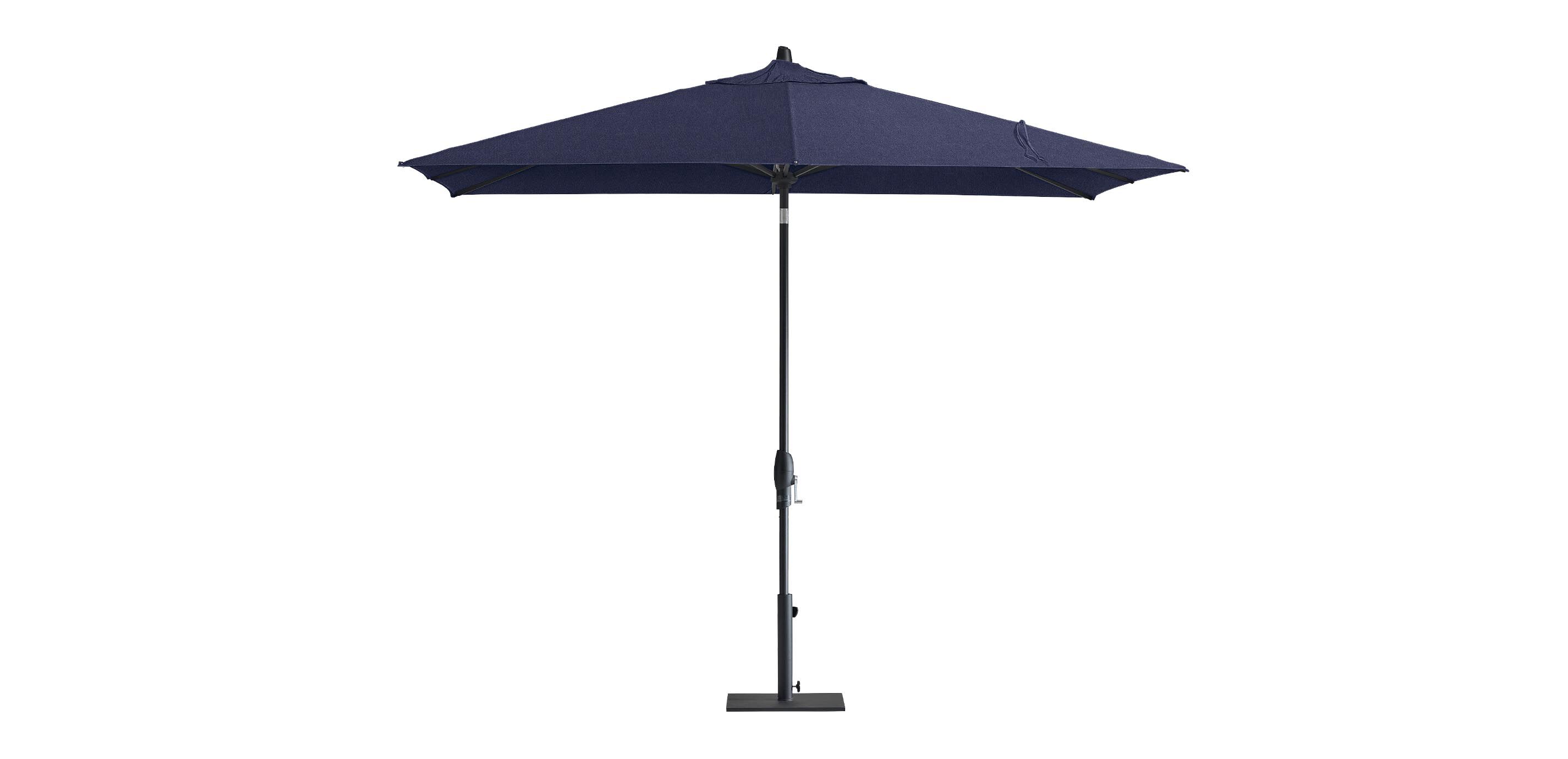 8'x10' Auto Tilt Umbrella Black Pole