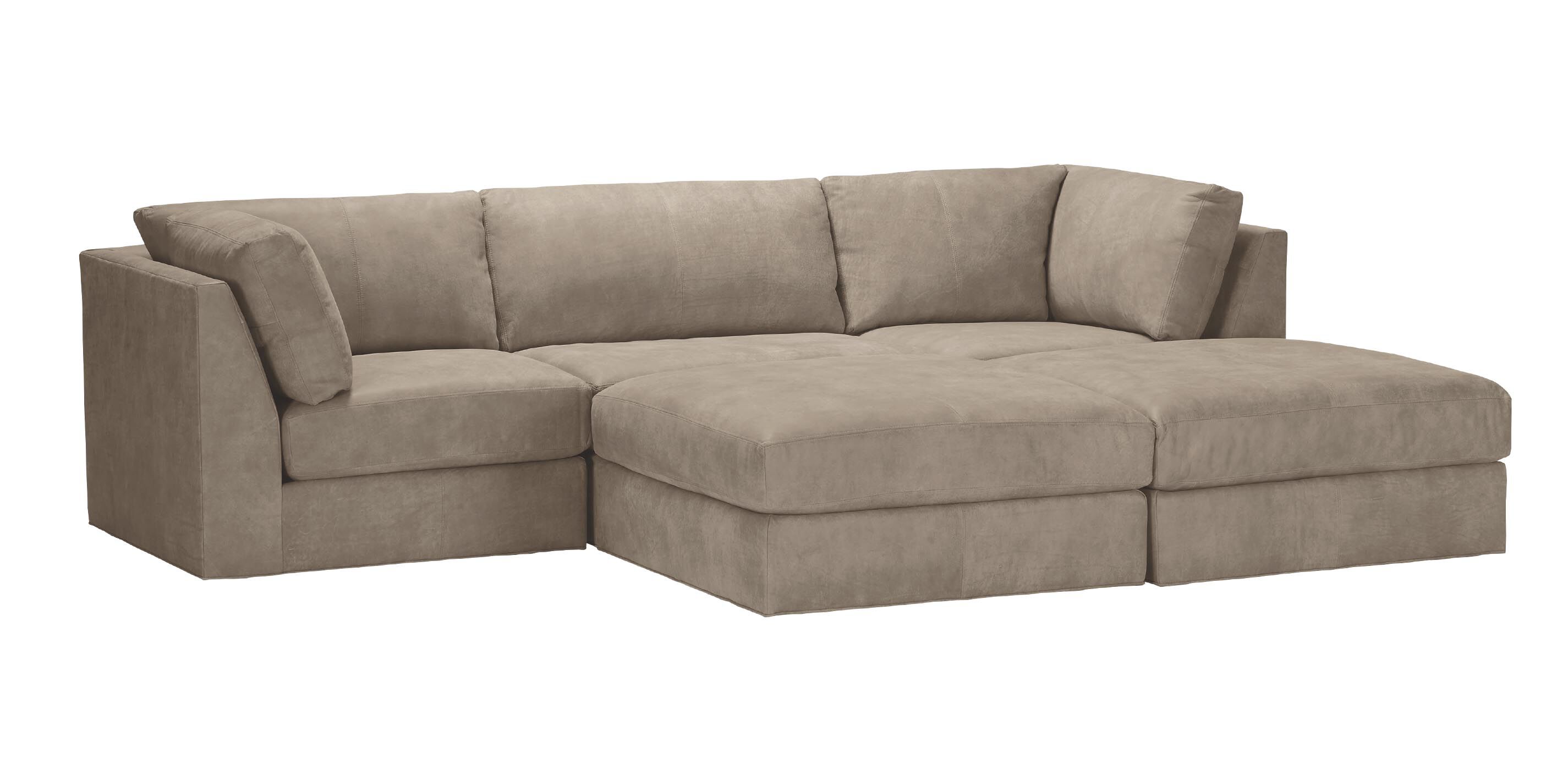 Daydreamer Leather Five-Piece Modular Sectional_2