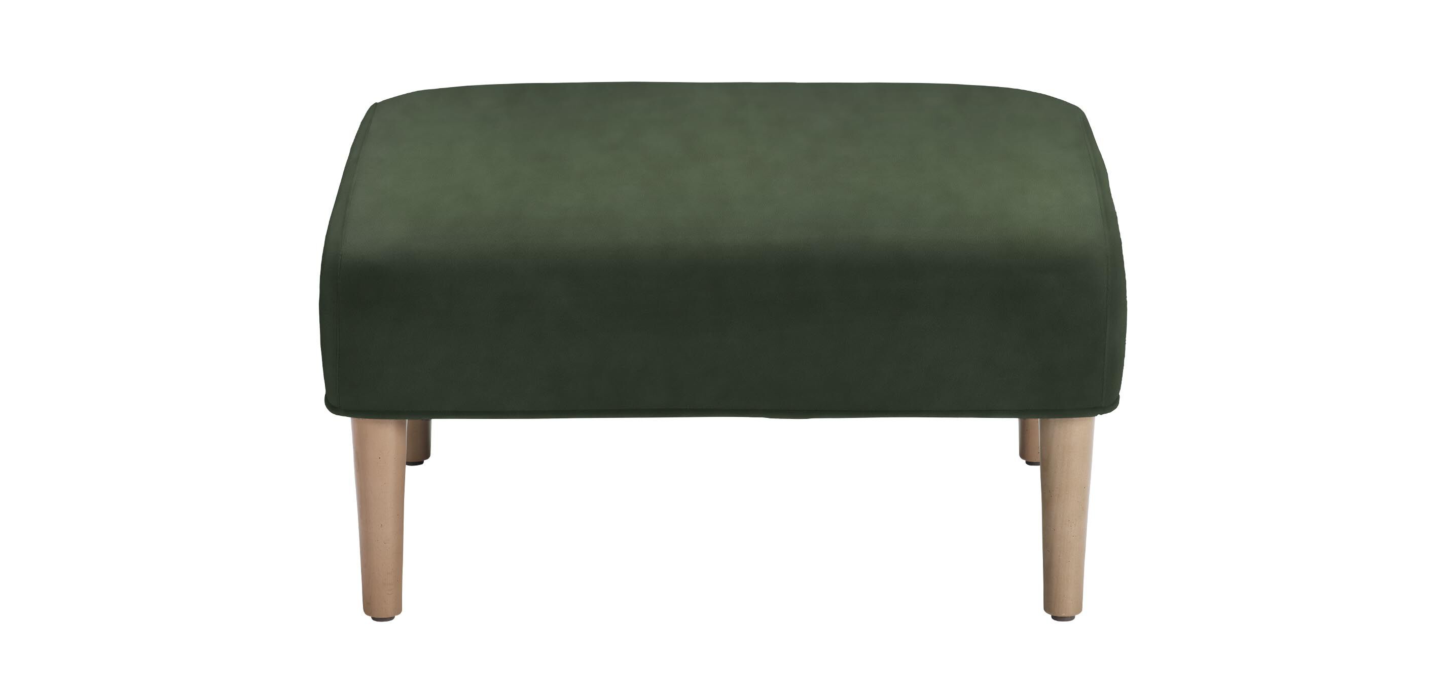 Alarik Leather Ottoman