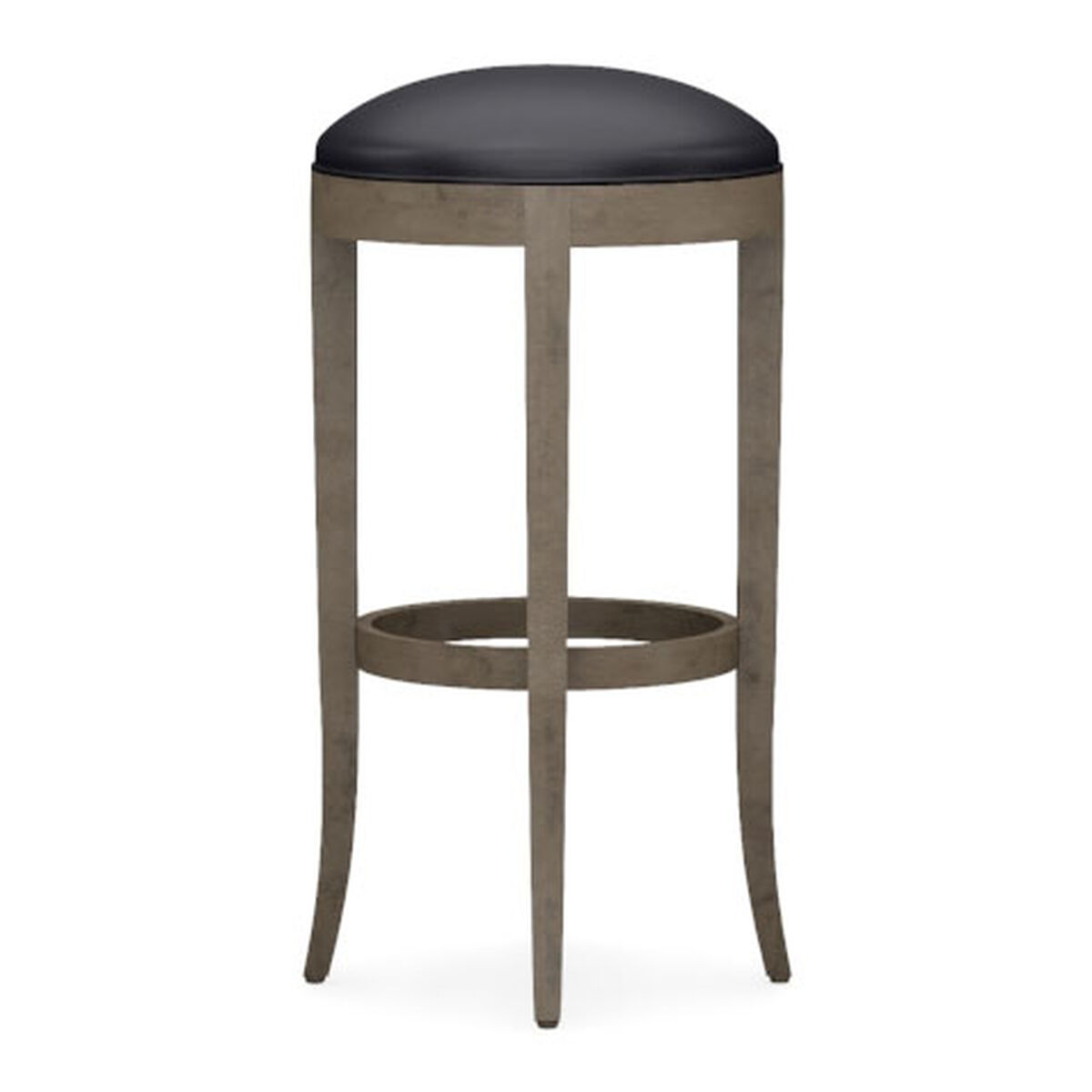 Asher Leather Swivel Barstool