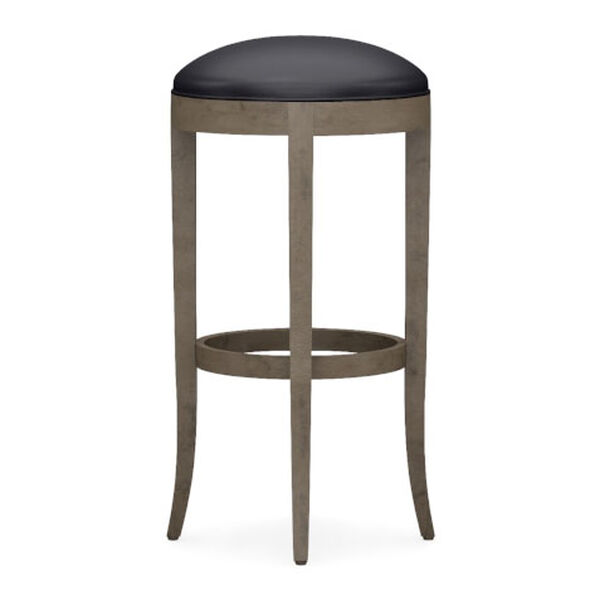 Asher Leather Swivel Barstool