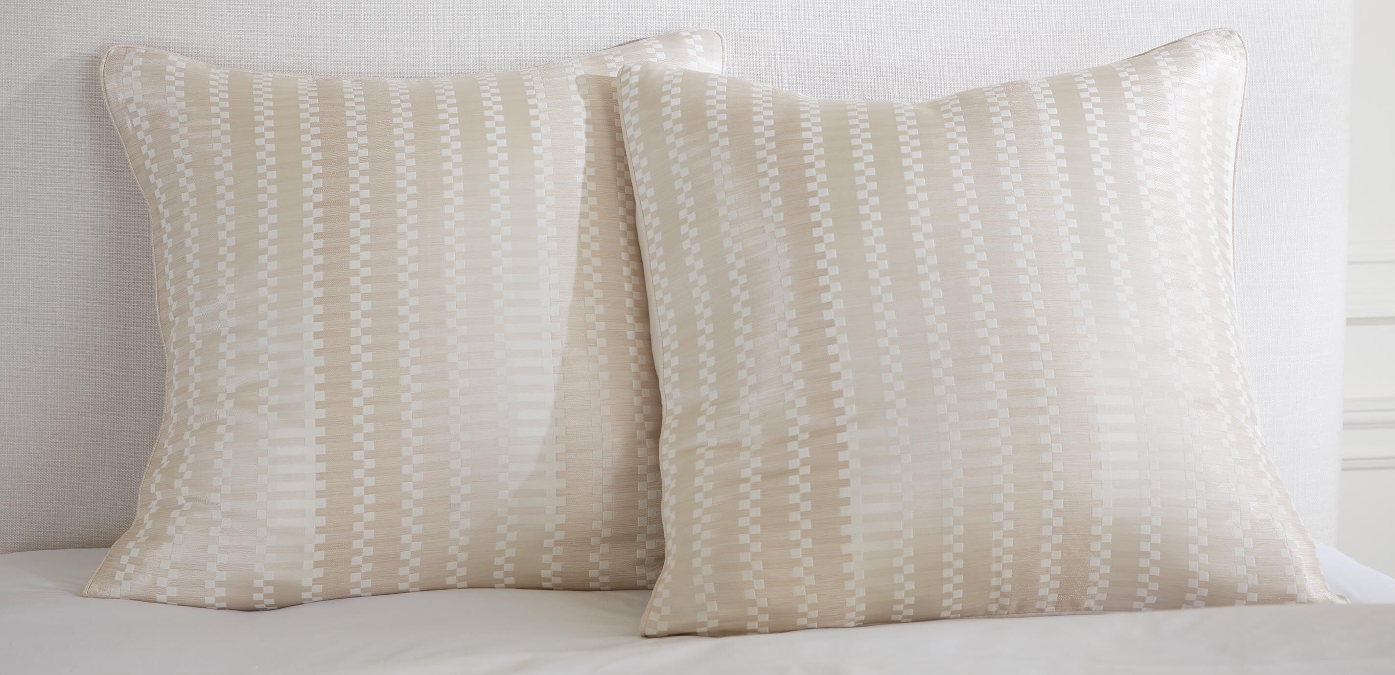 Checkerboard Jacquard Euro Sham