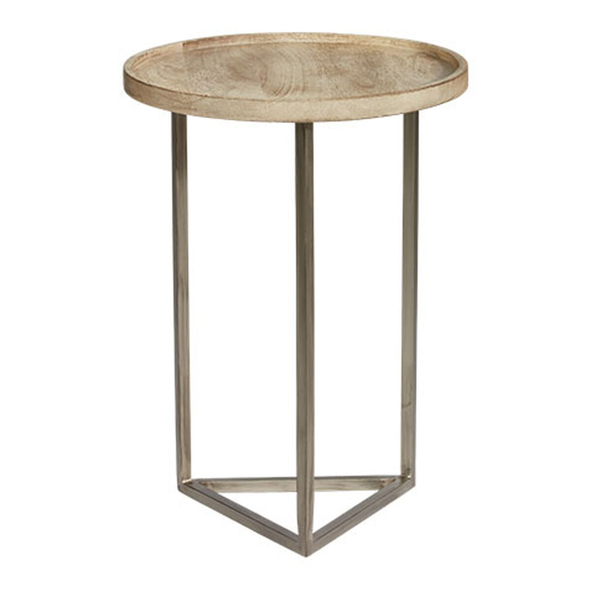 Bolton Round Wood Accent Table