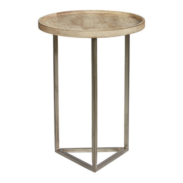 Bolton Round Wood Accent Table