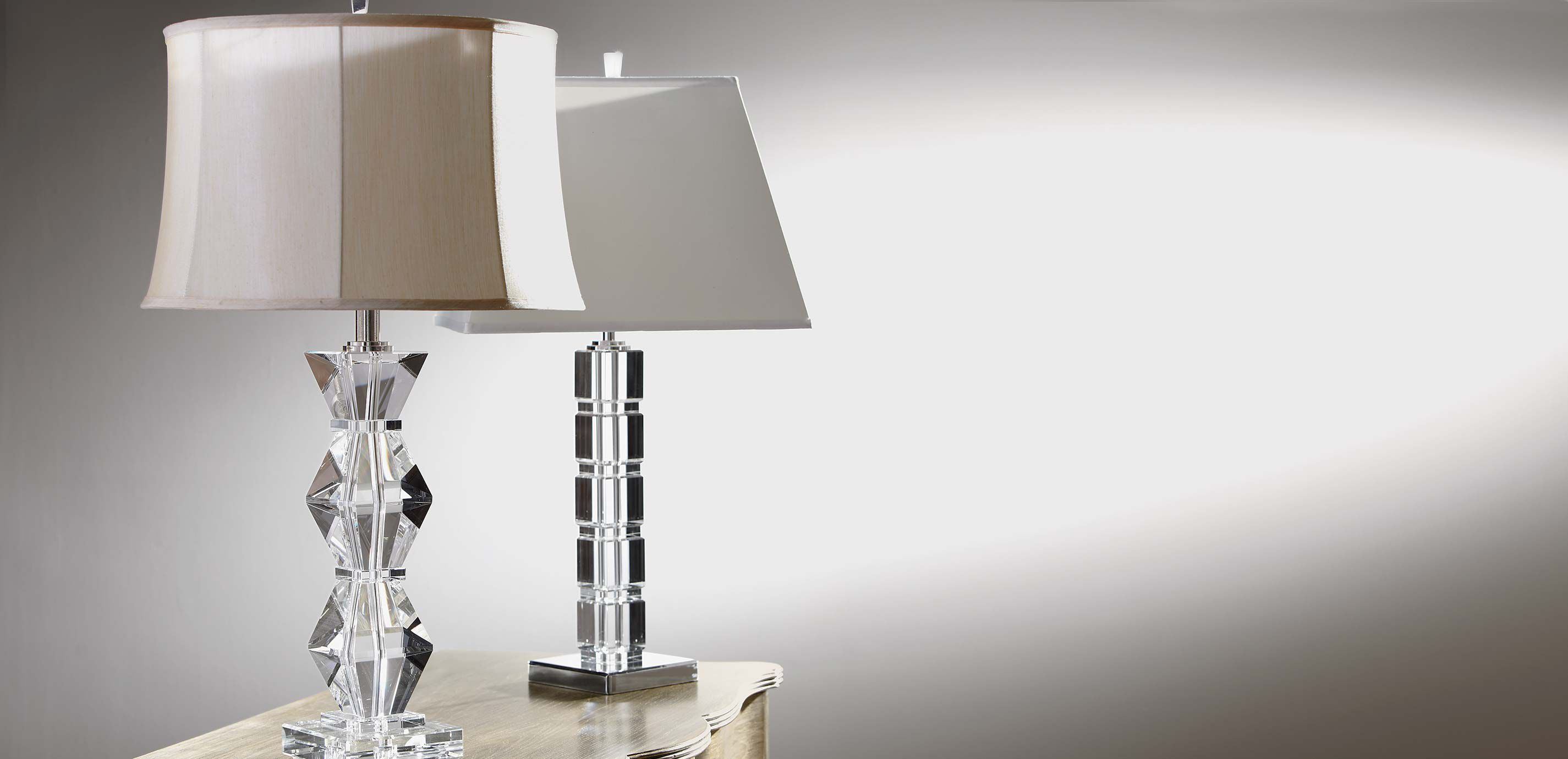Ethan allen crystal table clearance lamps