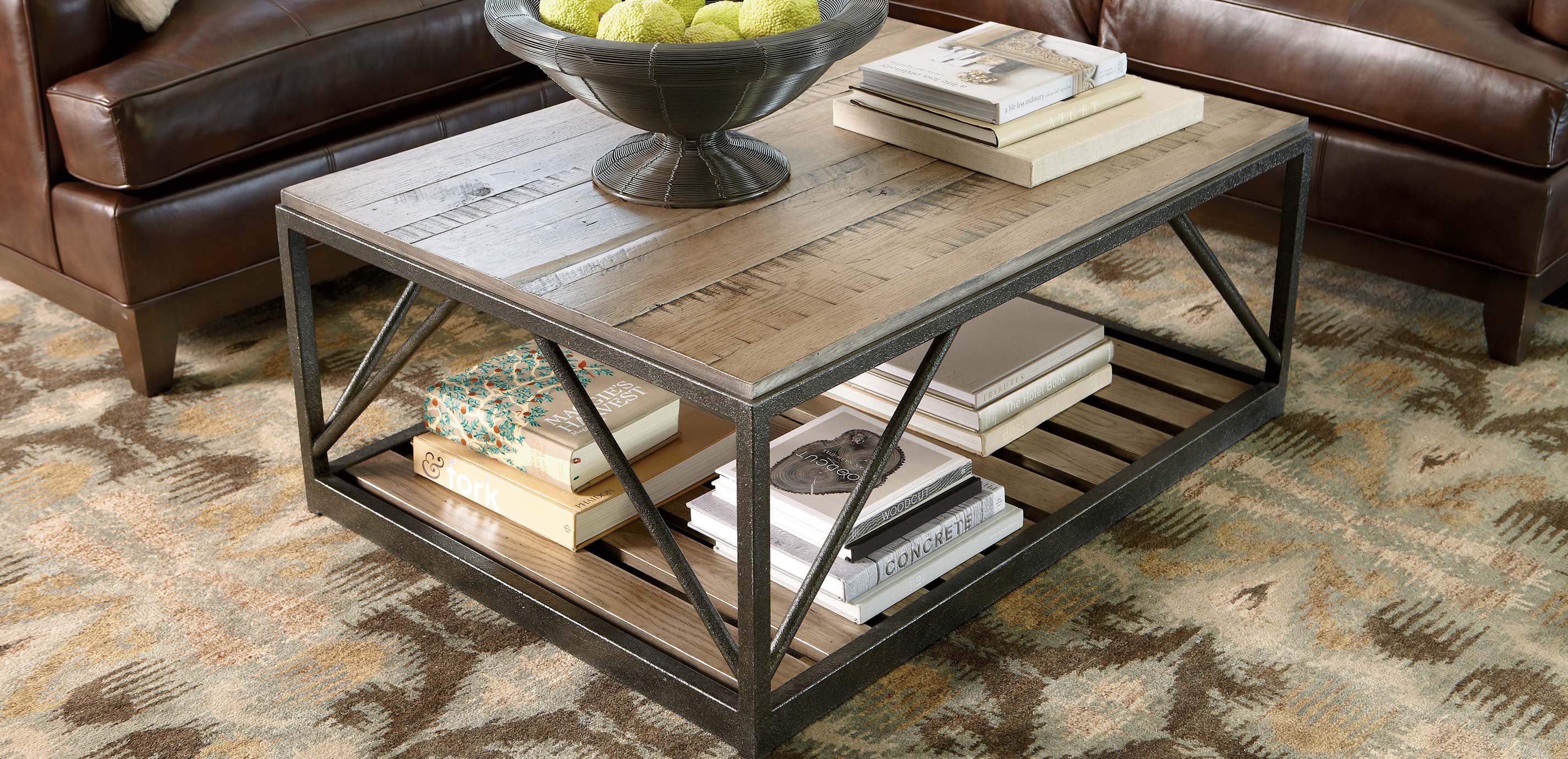 Beam Metal Base Coffee Table_3