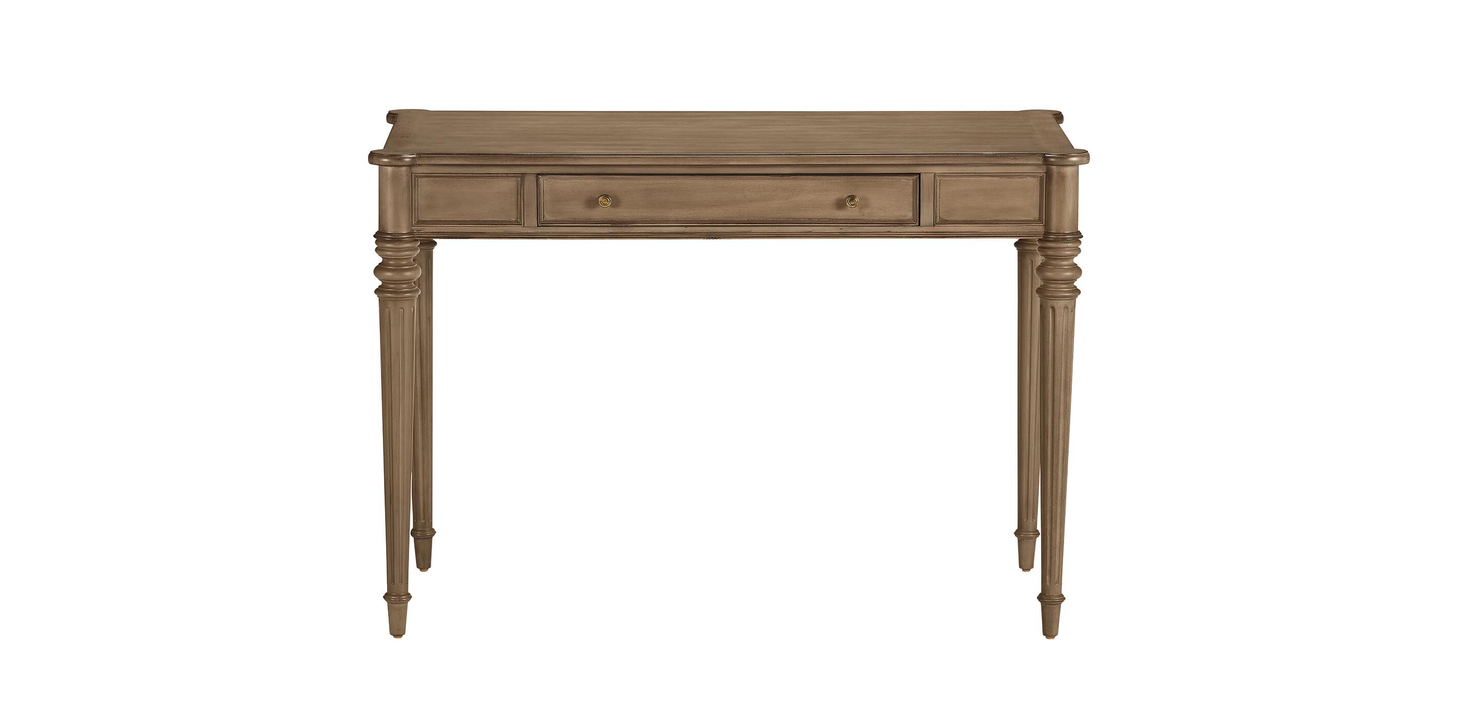 Custom Turret-Corner Home Office Desk