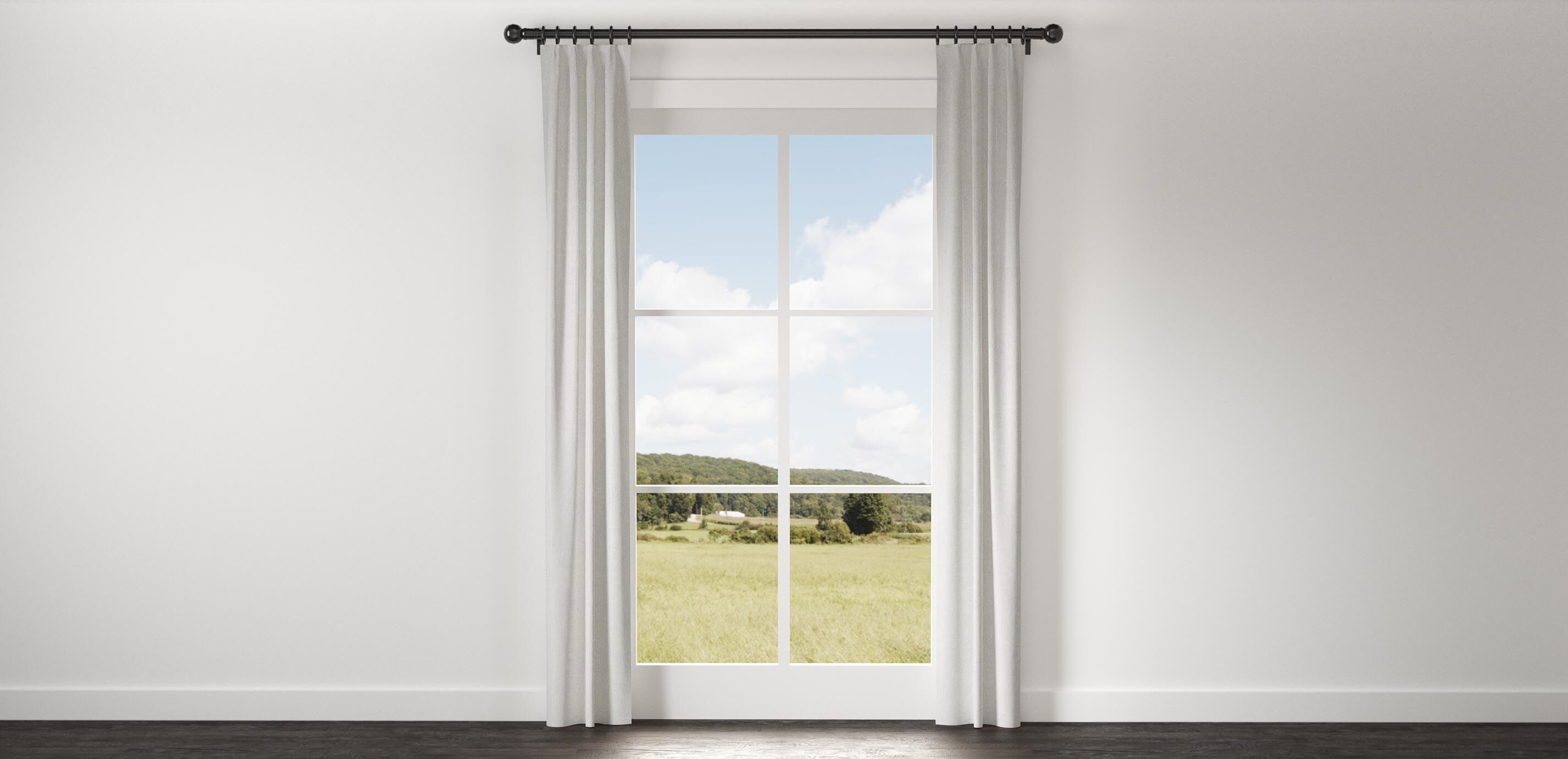 Sayre Washed Linen Drapery Panel