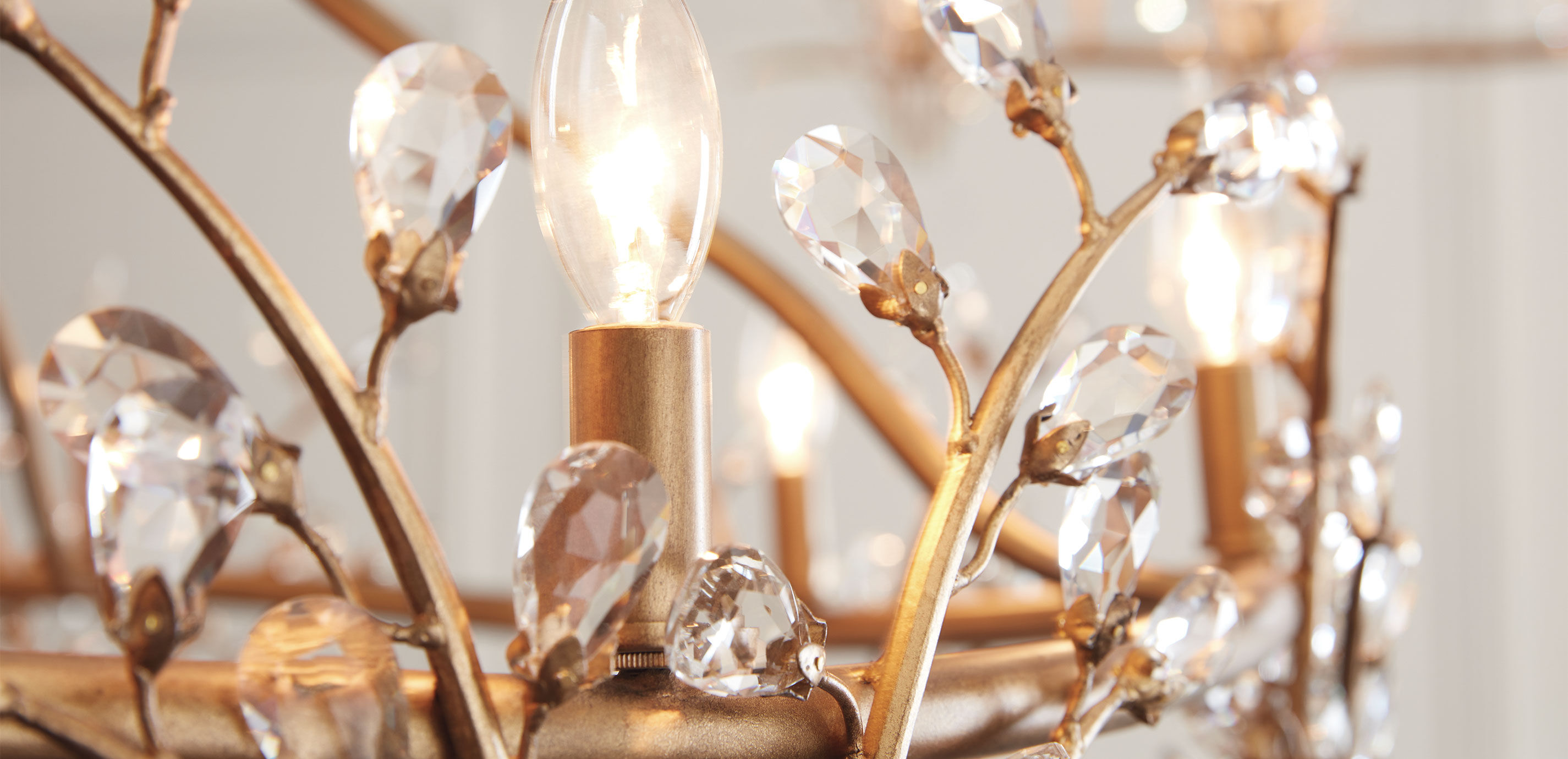 Clara 8 Light Round Crystal Chandelier