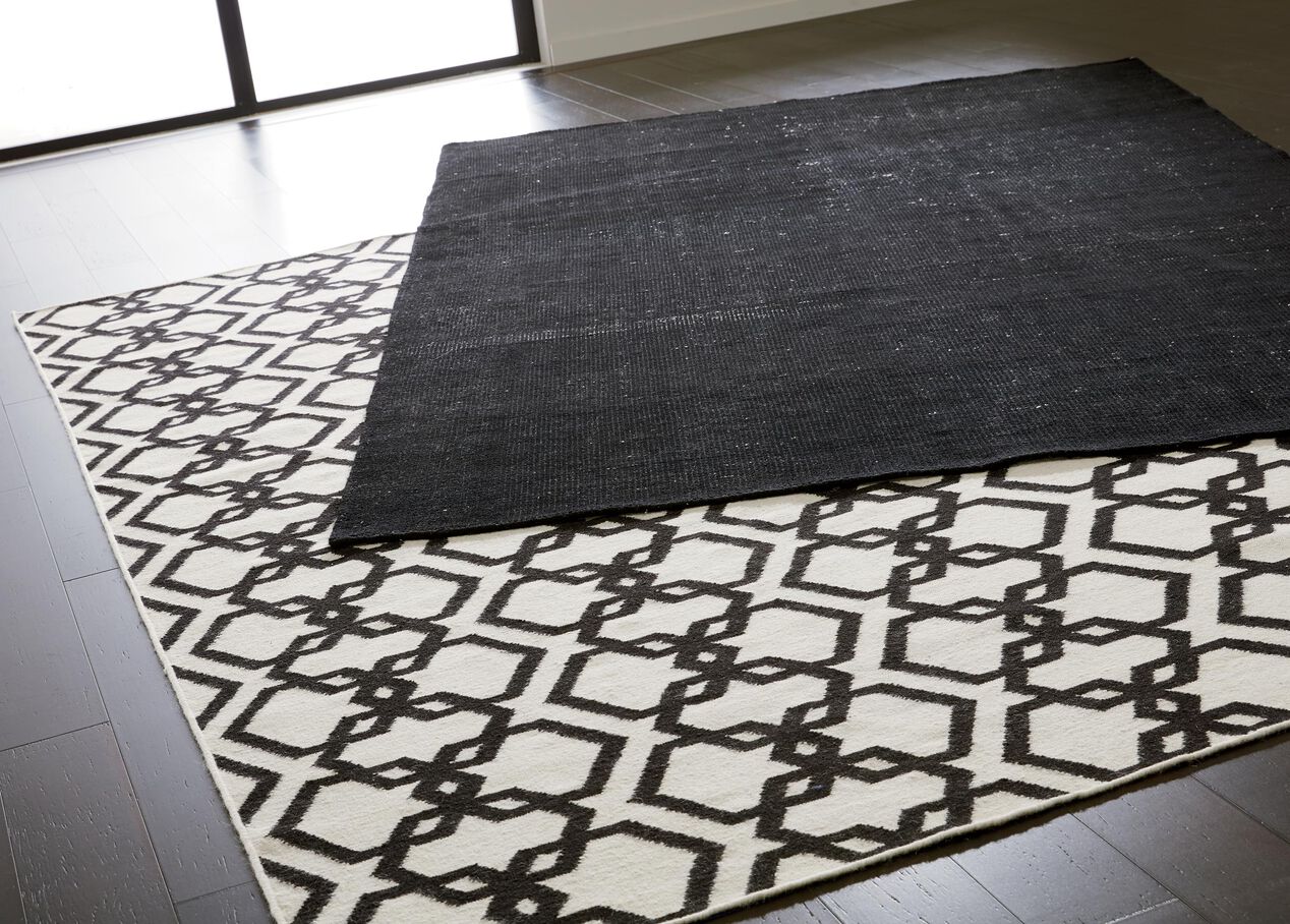 Vintage Black Rug Solid Rugs Ethan Allen