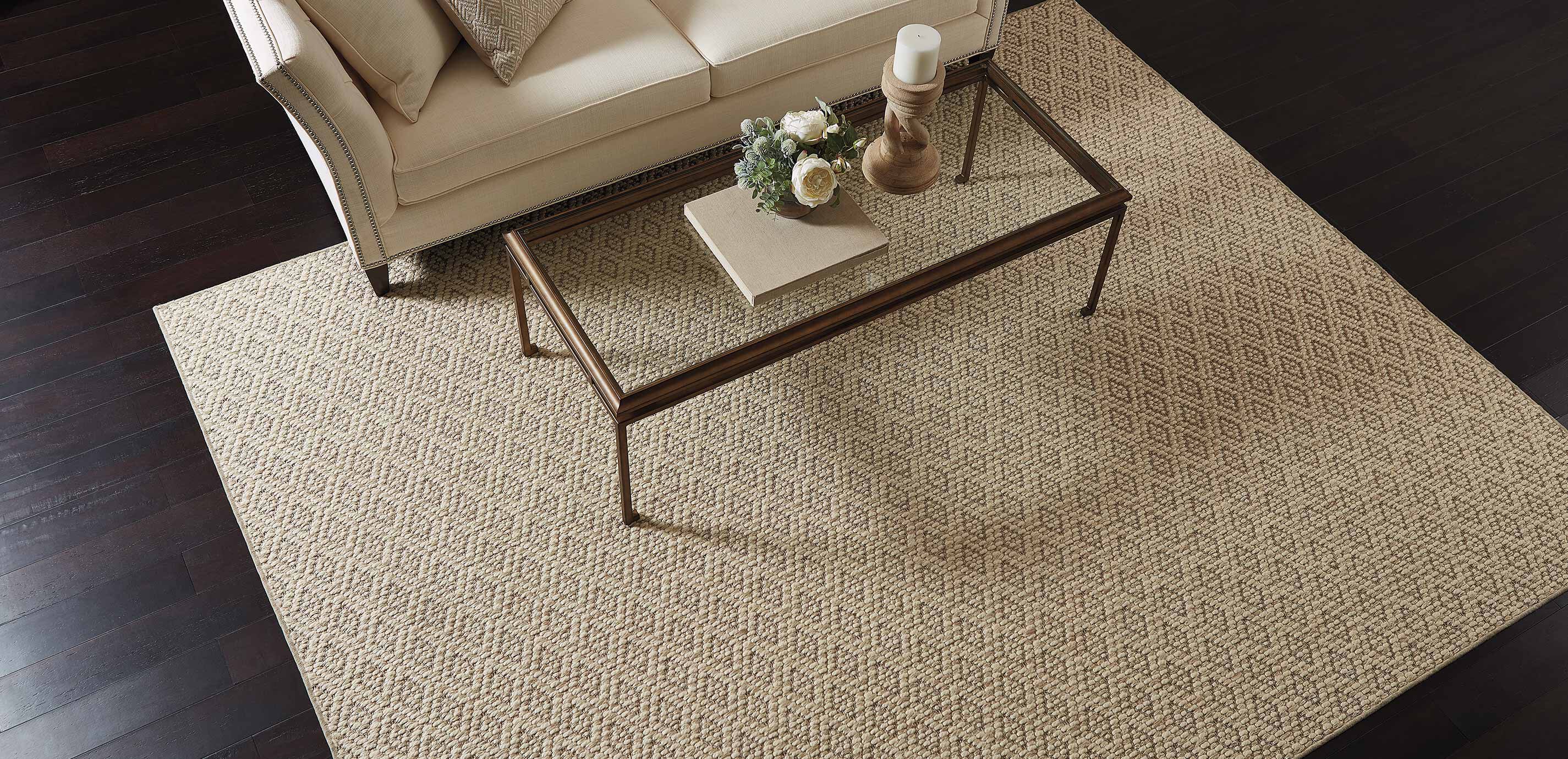 Koventry Wool Sisal Rug Diamond Pattern Rug Ethan Allen