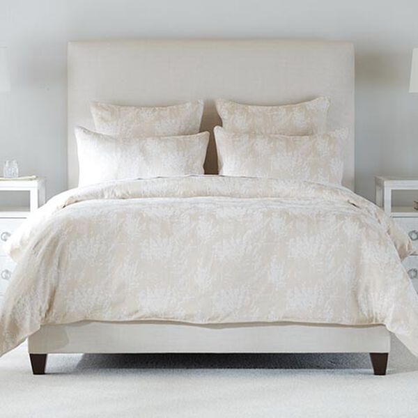 Woven Jacquard Abstract Duvet Cover and Shams Set