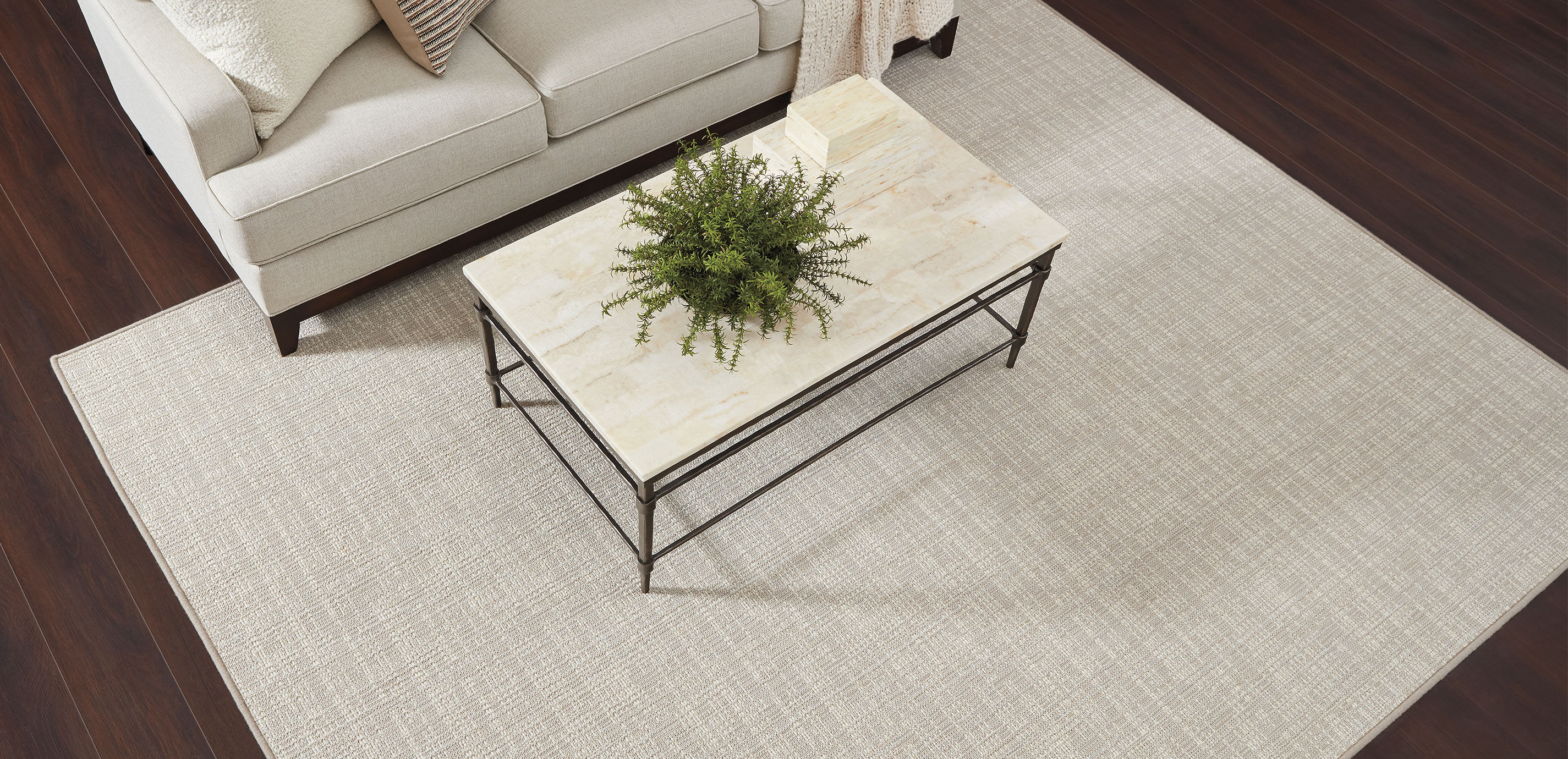 Lynton Rug | Modern Plaid Stain-Resistant Area Rug | Ethan Allen