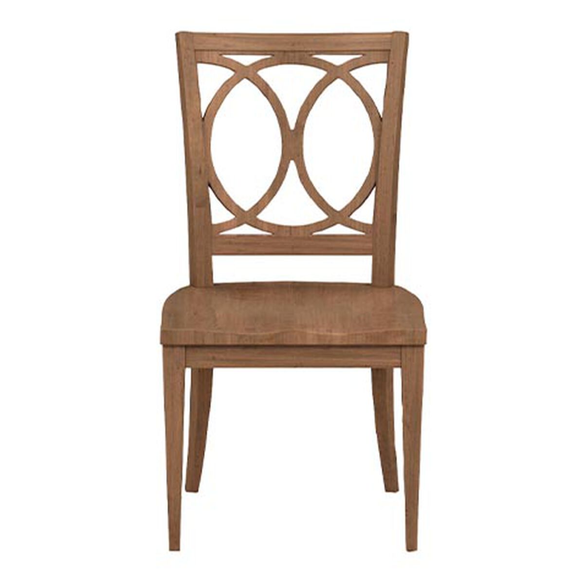 Cyra Dining Side Chair, Wood Seat