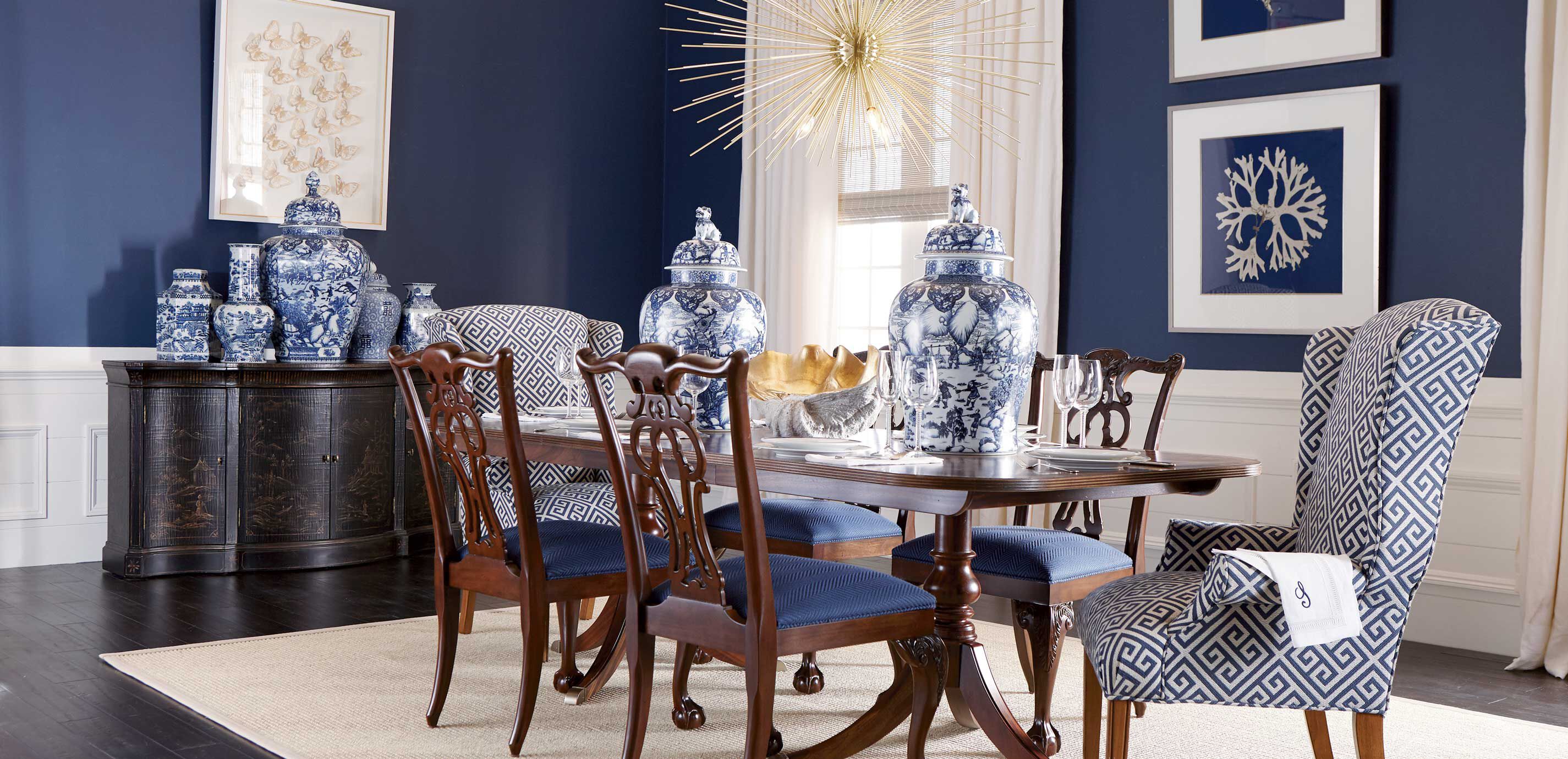 Ethan allen clearance chippendale chairs
