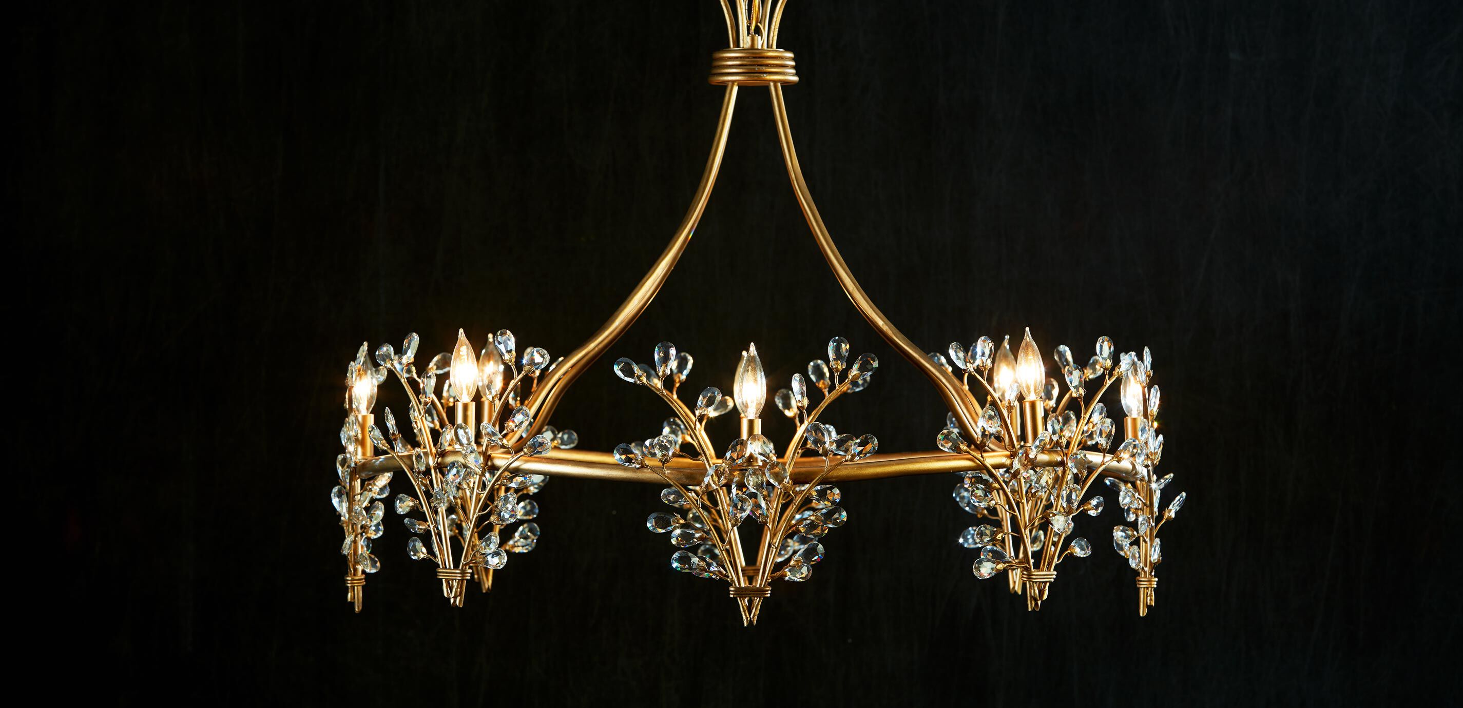 Clara 8-Light Round Crystal Chandelier_6