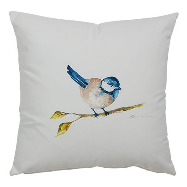 Bluebird Outdoor Pillow