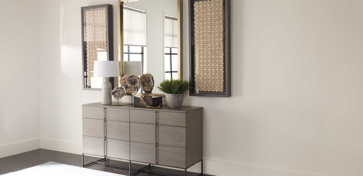 Montclaire Large Wood DoubleSided Dresser Ethan Allen Dressers