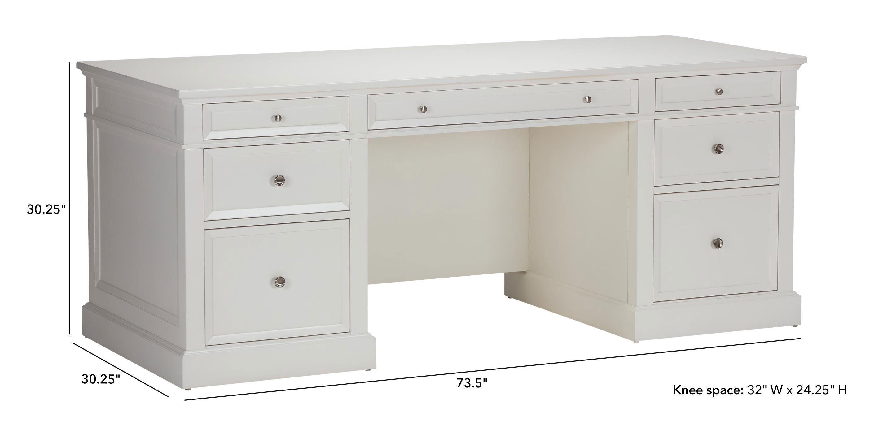 Continental Double Pedestal Desk_2