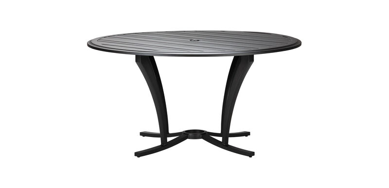 Nod Hill Aluminum Round Outdoor Dining Table Ethan Allen
