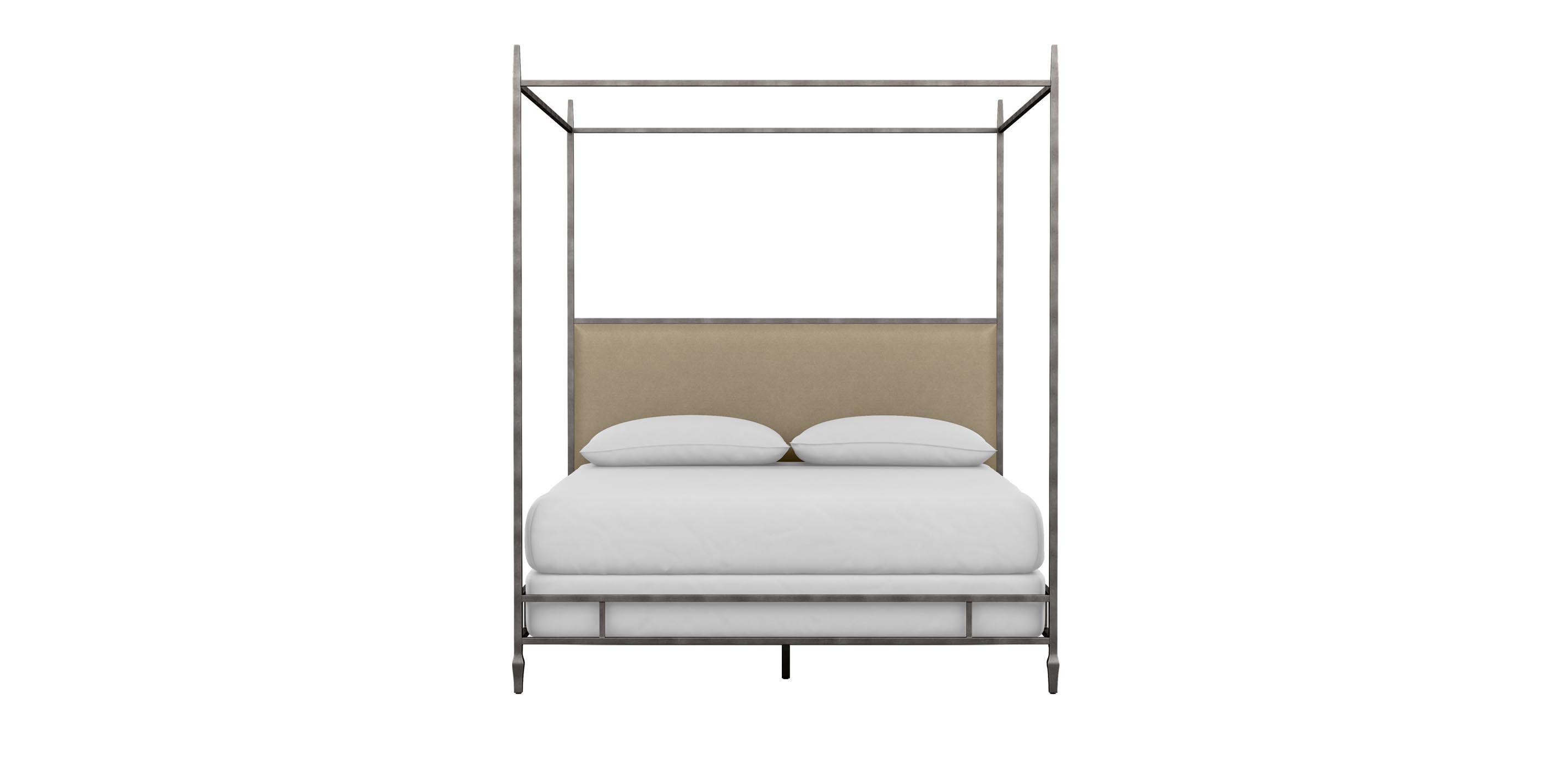 Lincoln Upholstered Poster Bed