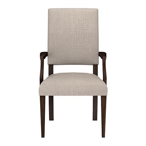 Hadley Arm Chair, Square Back, Tapered Leg Summer 2025 Magazine image