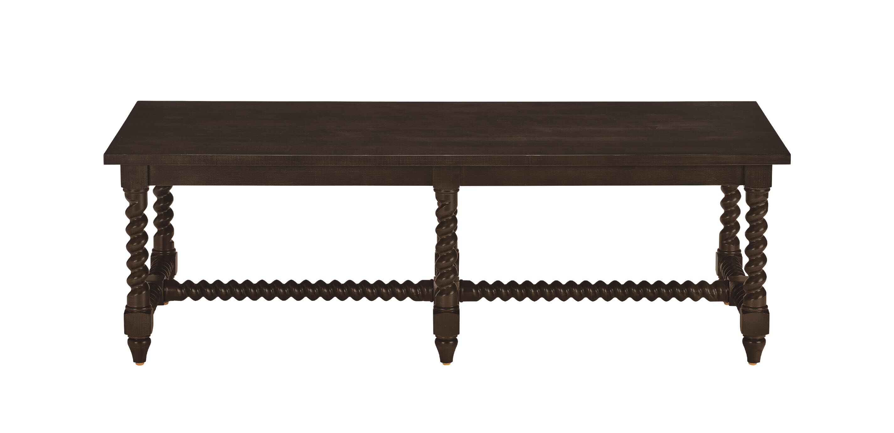 Madalynn Rectangular Barley Twist Coffee Table | Ethan Allen