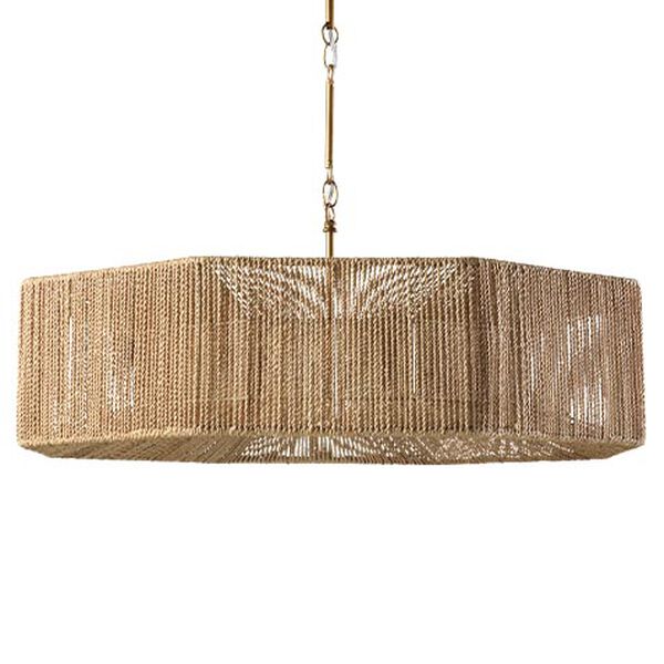 Miko Rope-Wrapped Chandelier